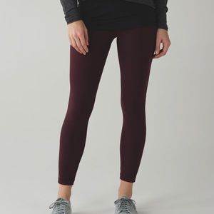 Lululemon Bordeaux Align Leggings